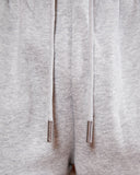 RADIANT SWEATPANTS OPEN LEG GREY MARLE