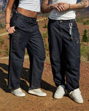 ALLOY CARGO PANTS RAW DENIM