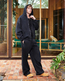 CORE BASICS ZIP HOODIE BLACK