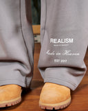 RADIANT SWEATPANTS OPEN LEG COOL GREY