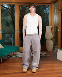 RADIANT SWEATPANTS OPEN LEG COOL GREY