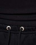 RADIANT SWEATPANTS OPEN LEG BLACK