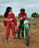 LEGACY ZIP HOODIE WASHED CARMINE