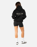 COURT BOXY HOODIE BLACK