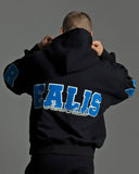 COLLEGE TEAM HOODIE BLACK