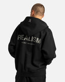 RADIANT ZIP HOODIE BLACK