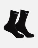 CORE LOGO SOCKS BLACK 3 PACK