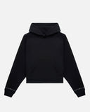 GLIMMER LOGO HOODIE BLACK