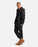 RADIANT ZIP HOODIE BLACK