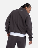 IDOL HALF ZIP SWEATER ASPHALT