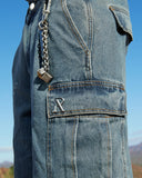 ALLOY CARGO PANTS VINTAGE BLUE