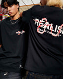 SNAKE LOGO TEE BLACK