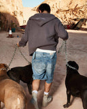 VIVANT DENIM SHORTS WASHED BLUE