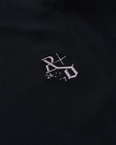 REALISM X DERRIMUT GYM OLD SCHOOL OPEN LEG SWEATPANTS BLACK