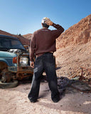 VIVANT KNIT SWEATER REDWOOD