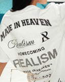 HOMECOMING TEE WHITE