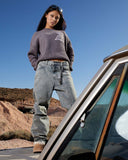 VIVANT KNIT SWEATER CHARCOAL