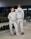 REALISM X DERRIMUT GYM OLD SCHOOL SWEATPANTS GREY MARLE