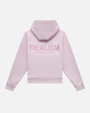 GLIMMER LOGO HOODIE POWDER PINK