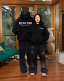 HEAVEN LOGO HOODIE MIDNIGHT PINK