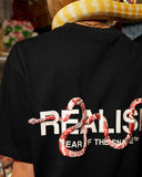 SNAKE LOGO TEE BLACK