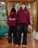 HEAVEN LOGO HOODIE CARMINE RED