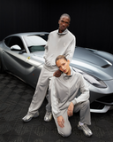 REALISM X UNDERRATED RUN LINE TRACK JACKET GREY