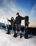 GLIMMER LOGO HOODIE OBSIDIAN