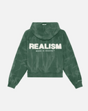 LEGACY ZIP HOODIE WASHED MOSS