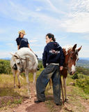 STRIDE ZIP HOODIE NAVY
