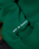 HEAVEN LOGO HOODIE PINE GREEN