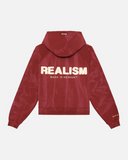 LEGACY HOODIE WASHED CARMINE