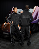 REALISM X UNDERRATED RUN LINE TRACK JACKET BLACK