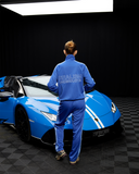 REALISM X UNDERRATED RUN LINE TRACK PANT BLUE