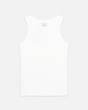 REALISM X DERRIMUT GYM R+D RIBBED TANK TOP WHITE