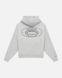 REALISM X DERRIMUT GYM OLD SCHOOL PUMP ZIP HOODIE GREY MARLE