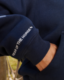 STRIDE ZIP HOODIE NAVY