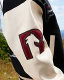 HORSE LETTERMAN JACKET BLACK