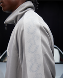 REALISM X UNDERRATED RUN LINE TRACK JACKET GREY