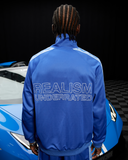 REALISM X UNDERRATED RUN LINE TRACK JACKET BLUE