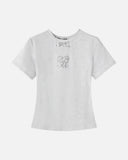 REAL LOVE BABY TEE SNOW MARLE