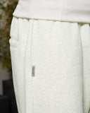 HEAVEN LOGO SWEATPANTS OPEN LEG OATMEAL