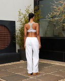 HEAVEN LOGO SWEATPANTS OPEN LEG SNOW MARLE