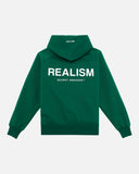 BACK LOGO HOODIE PINE GREEN