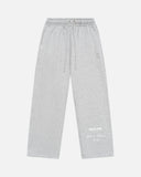 RADIANT SWEATPANTS OPEN LEG GREY MARLE