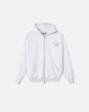 REAL LOVE ZIP HOODIE SNOW MARLE