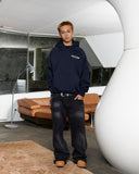 HEAVEN LOGO HOODIE MARINE