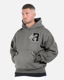 COLLEGE TEAM HOODIE COOL GREY