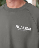 HEAVEN LOGO CREWNECK COOL GREY