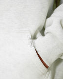 CORE BASICS ZIP HOODIE OATMEAL